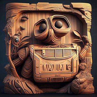 3D model WALL E game (STL)